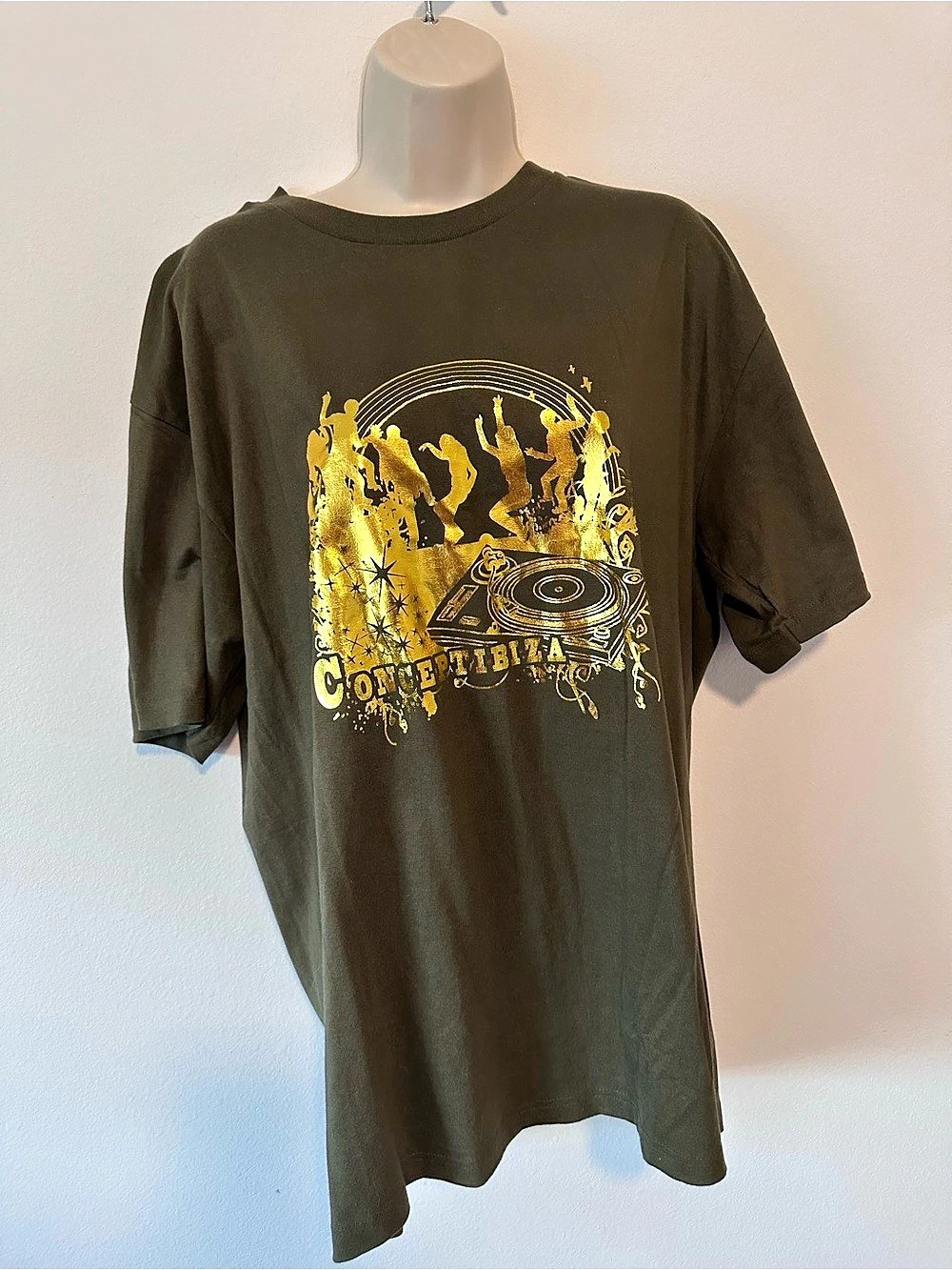 Original Ibiza Concept Ibiza Graphic Short Sleeve Tee Size Large Like New